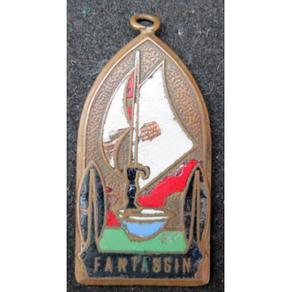 FANTASSIN : insigne du remorqueur Fantassin de fabrication Arthus Bertrand