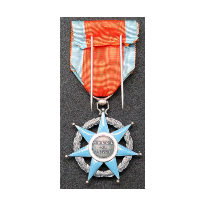 Médaille de chevalier de l'Ordre du Mérite Social en émail superbe