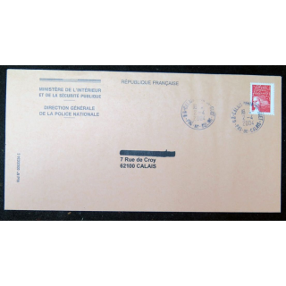 Enveloppe de la Direction générale de la Police Nationale