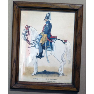 Cadre : 1819 Gendarmerie royale des départements (Lieutenant-Colonel)