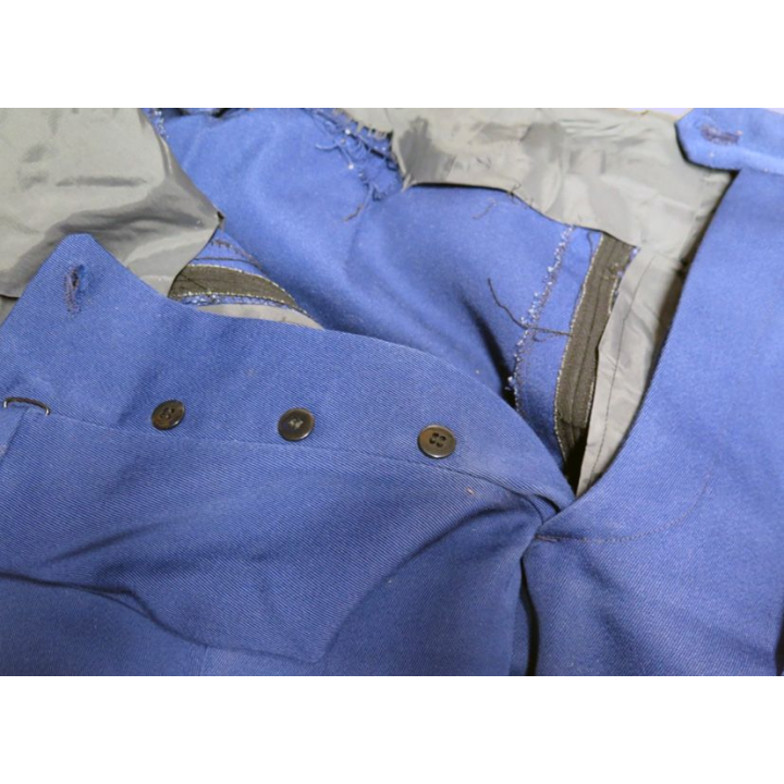 Pantalon d'officier de gendarmerie 96 cm de tour de taille pattes d'éléphants