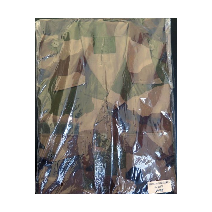 Chemise manches courtes OM BAR TE 39 / 40 NEUVE