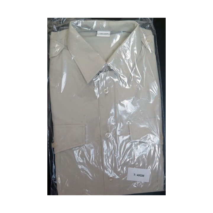 Chemise verte olive grandes manches taille 40 GM NEUVE CSV 2008
