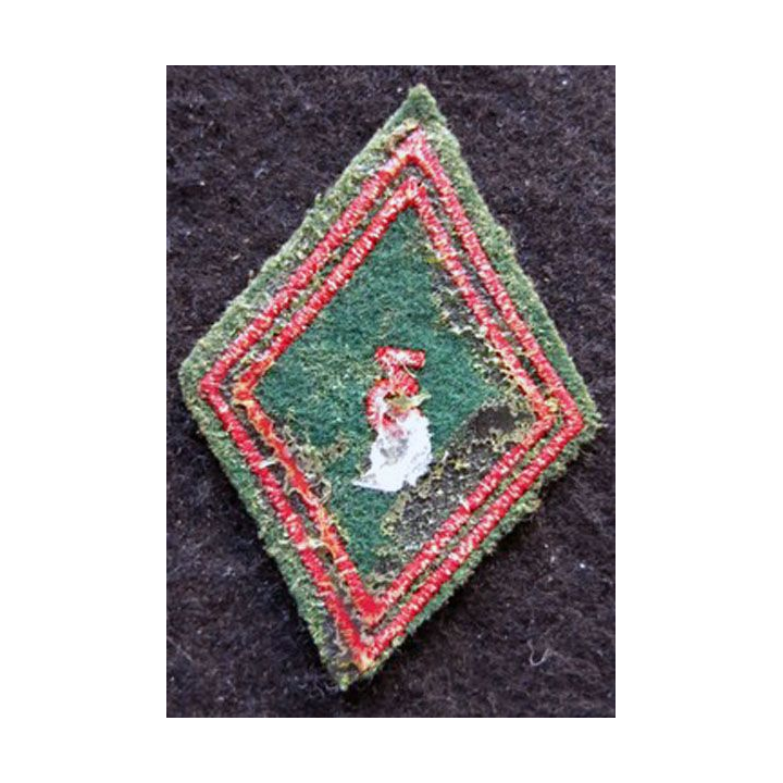 LOSANGE DE BRAS MODÈLE 45 : Ecusson troupe du 3° régiment de commandement et de soutien FFA