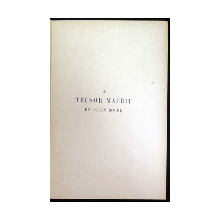 Le trésor maudit du palais rouge (1800) Gustave Toudouze