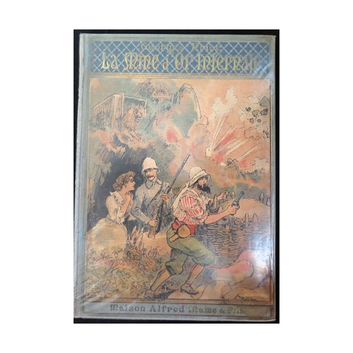 La mine d'or infernale par Georges Price illustrations Robida 1920 ed. Mame