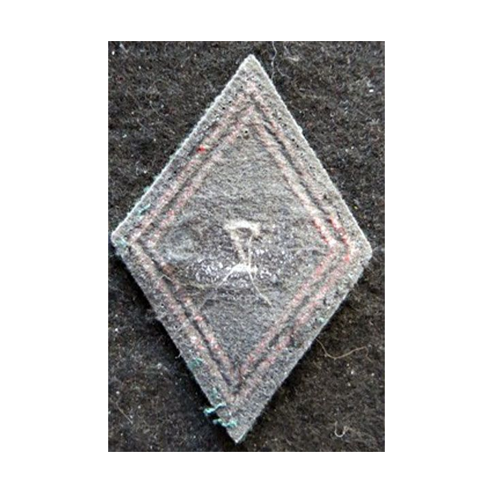LOSANGE DE BRAS MODÈLE 45 : Ecusson sous officiers de la 7° compagnie régionale du Train (7° CRT)