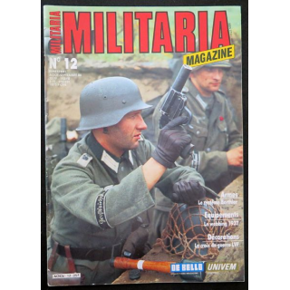 MILITARIA Magazine n° 12 de août septembre 86 sur la croix de guerre LVF