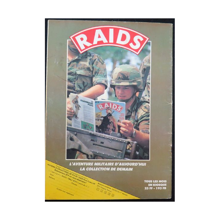 ARMES MILITARIA Magazine n° 13 les paras Légion étrangère et insignes