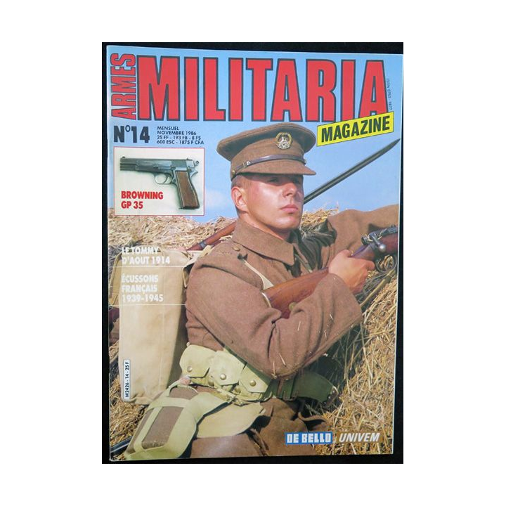 ARMES MILITARIA  Magazine n° 14 sur les écussons français 1939-1945
