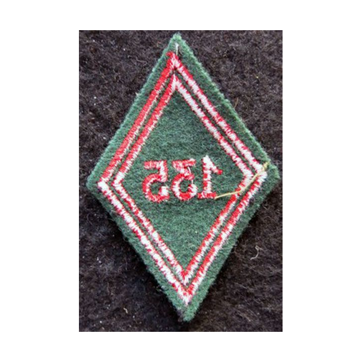 LOSANGE DE BRAS MODÈLE 45 : Ecusson troupe du 135° régiment du Train 1975