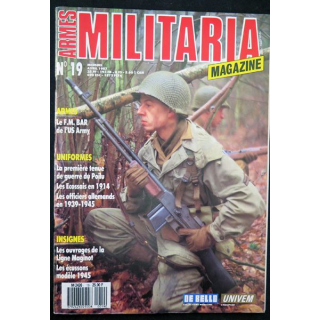 ARMES MILITARIA Magazine n° 19 d'avril 1987 sur les ouvrages de la ligne Maginot
