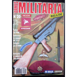 ARMES MILITARIA Magazine n° 20 de mai 1987 sur les insignes de la 4° DMM