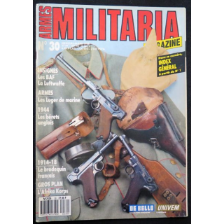 ARMES MILITARIA Magazine n° 30 1988 sur le brodequin français 1914-1918
