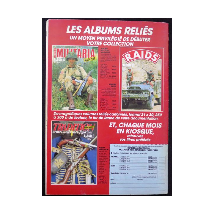 ARMES MILITARIA Magazine n° 30 1988 sur le brodequin français 1914-1918