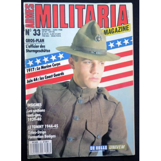 ARMES MILITARIA Magazine n° 33  insignes de sections anti-gaz 1930-40