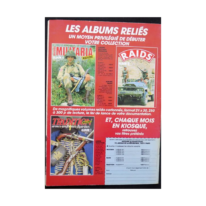 ARMES MILITARIA Magazine n° 33  insignes de sections anti-gaz 1930-40