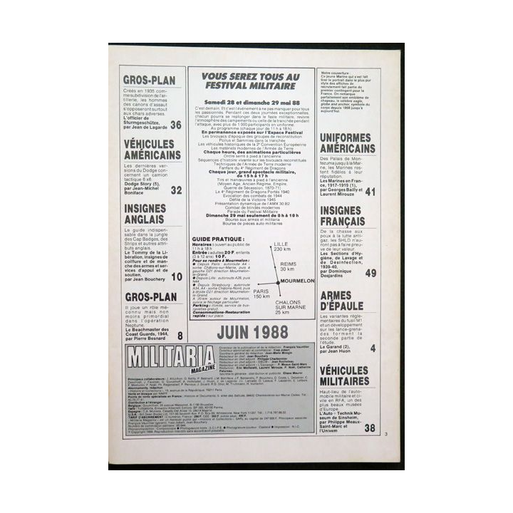 ARMES MILITARIA Magazine n° 33  insignes de sections anti-gaz 1930-40