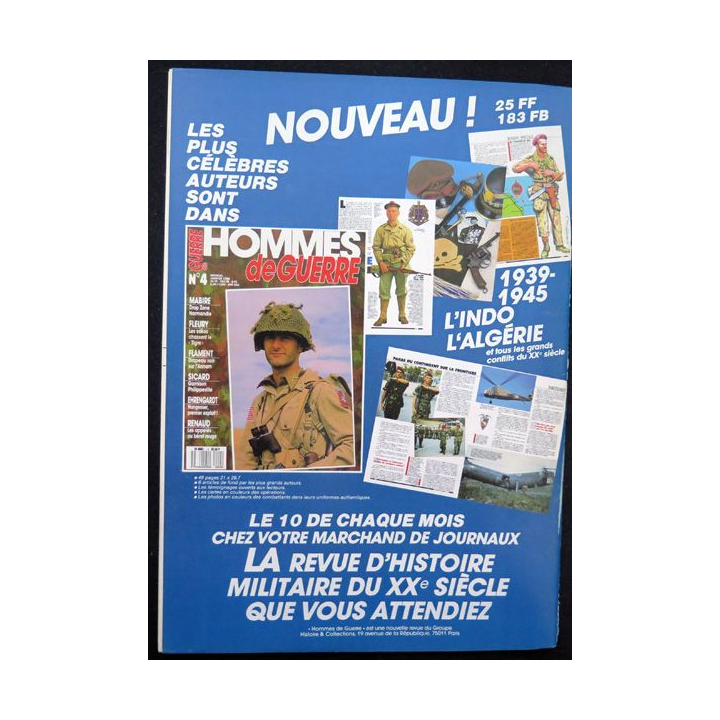 ARMES MILITARIA Magazine n° 34 de Juillet 1988 sur les insignes CSPLE