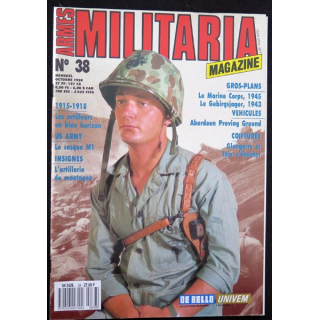 ARMES MILITARIA Magazine n° 38 insignes de l'artillerie de Montagne