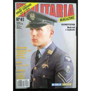 ARMES MILITARIA Magazine n° 41 de janvier 1989 sur le mitrailleur RAF