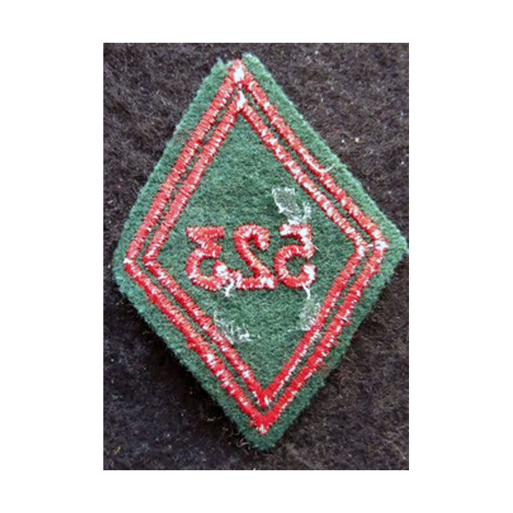 LOSANGE DE BRAS MODÈLE 45 : Ecusson troupe du 523° régiment du Train 1978