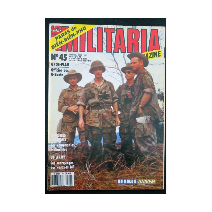 ARMES MILITARIA Magazine n° 45 insignes compagnies méharistes françaises