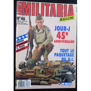 ARMES MILITARIA Magazine n° 46 de juin 1989 sur le Jour J