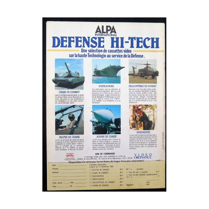 ARMES MILITARIA Magazine n° 46 de juin 1989 sur le Jour J
