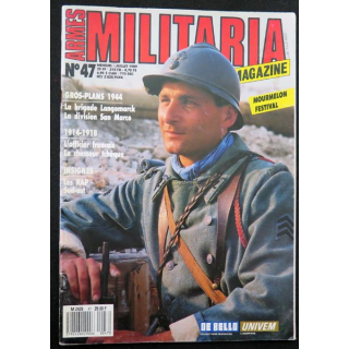 ARMES MILITARIA Magazine n° 47 de juillet 1989 sur les insignes des RAP
