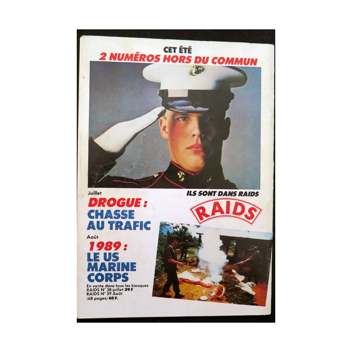 ARMES MILITARIA Magazine n° 47 de juillet 1989 sur les insignes des RAP
