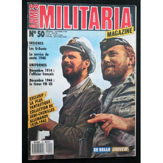 ARMES MILITARIA Magazine n° 50 sur insignes du service de santé 1940