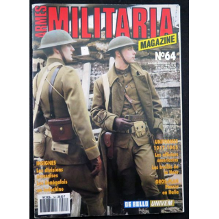 ARMES MILITARIA Magazine n° 64 insignes des Sénégalais en Indochine