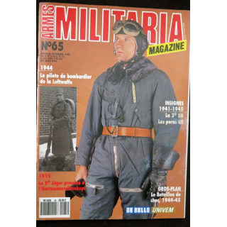 ARMES MILITARIA Magazine n° 65 1990  insignes de la 3° DB 1941-1945