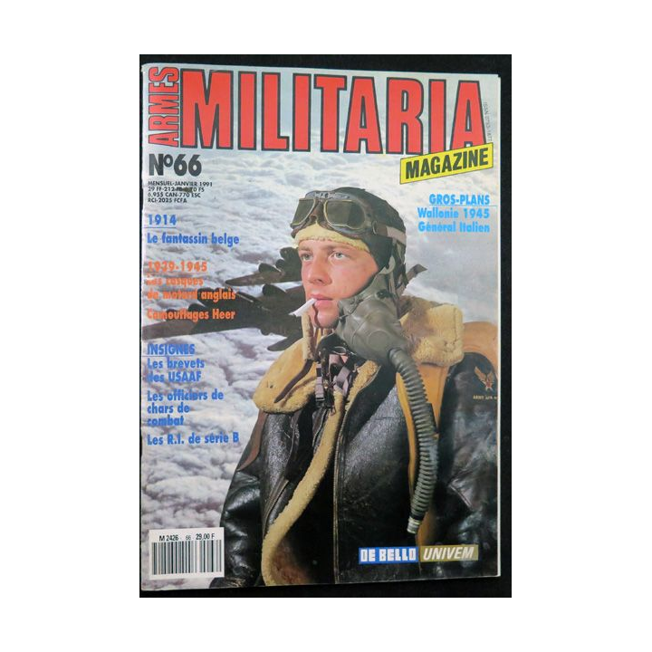 MILITARIA Magazine n° 66 insignes des régiments d'Infanterie 1939-1940