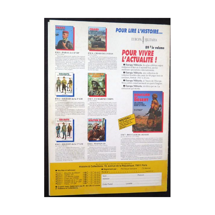 ARMES MILITARIA Magazine n° 67 de février 1991 sur les insignes de col US