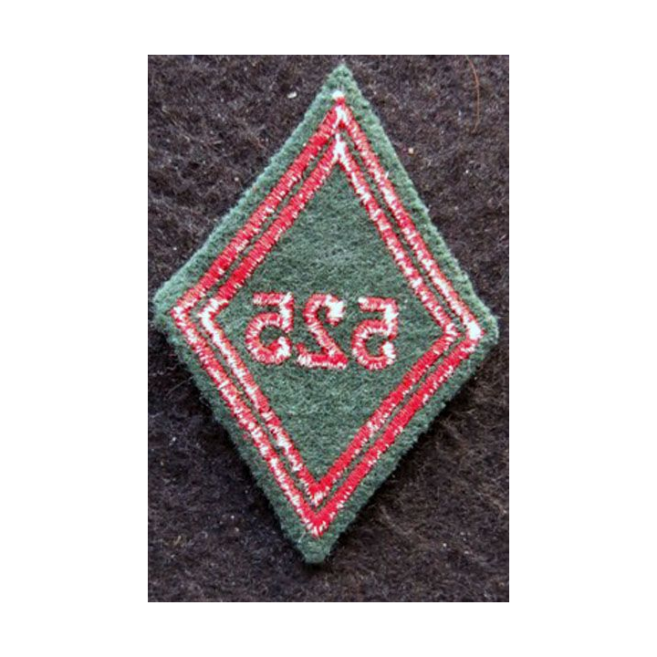LOSANGE DE BRAS MODÈLE 45 : Ecusson troupe du 525° régiment du Train 1978