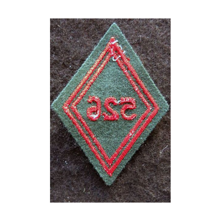 LOSANGE DE BRAS MODÈLE 45 : Ecusson troupe du 525° régiment du Train 1978