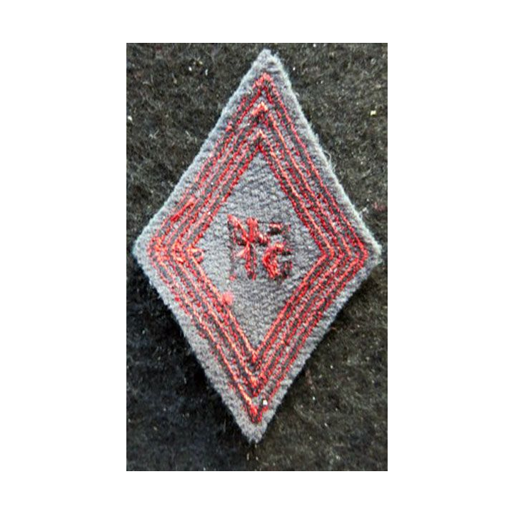 LOSANGE DE BRAS MODÈLE 45 : Ecusson troupe du 511° Groupe de Transport (511° GT) INDO 1956 (variante)