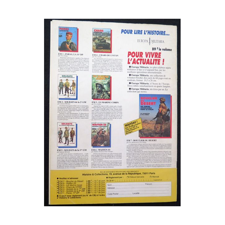 MILITARIA Magazine n° 72 de juillet 1991 sur les insignes de la 27° DA