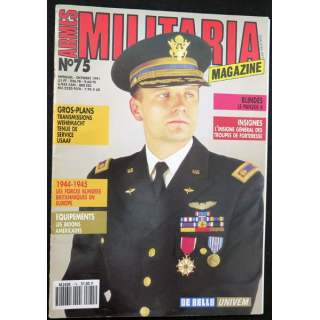 MILITARIA Magazine n° 75 sur les insignes des troupes de forteresse