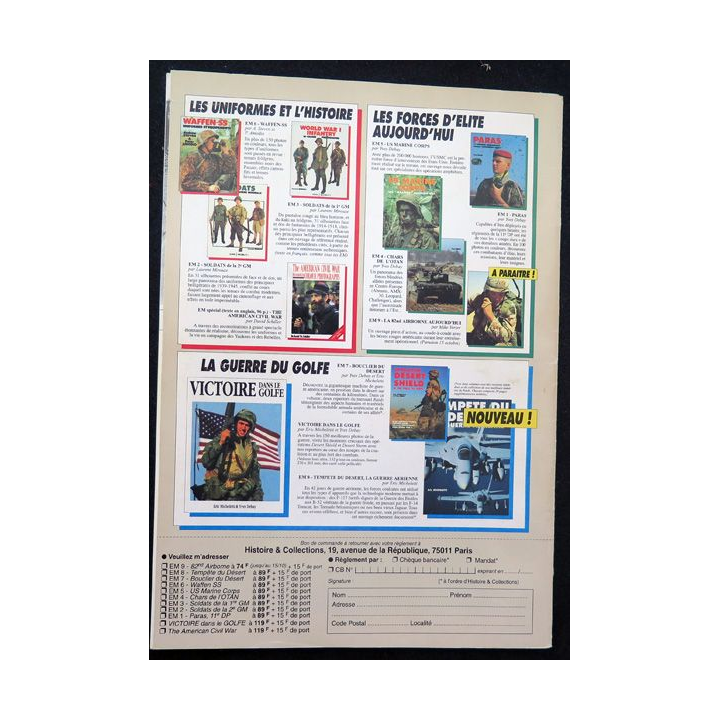 MILITARIA Magazine n° 75 sur les insignes des troupes de forteresse