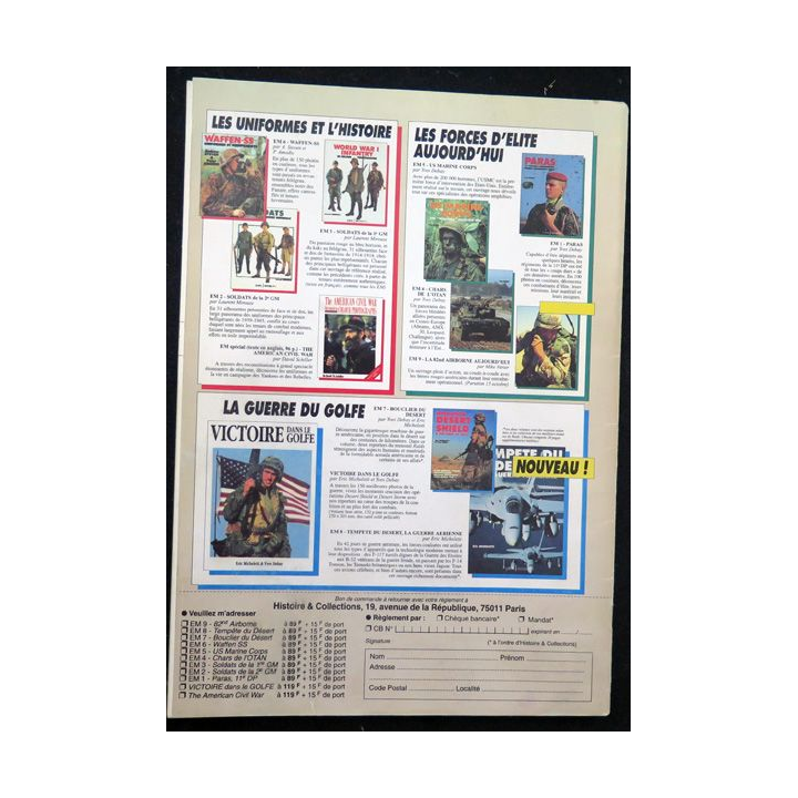 ARMES MILITARIA Magazine n° 78 de janvier 1992 sur la médaille des blessés