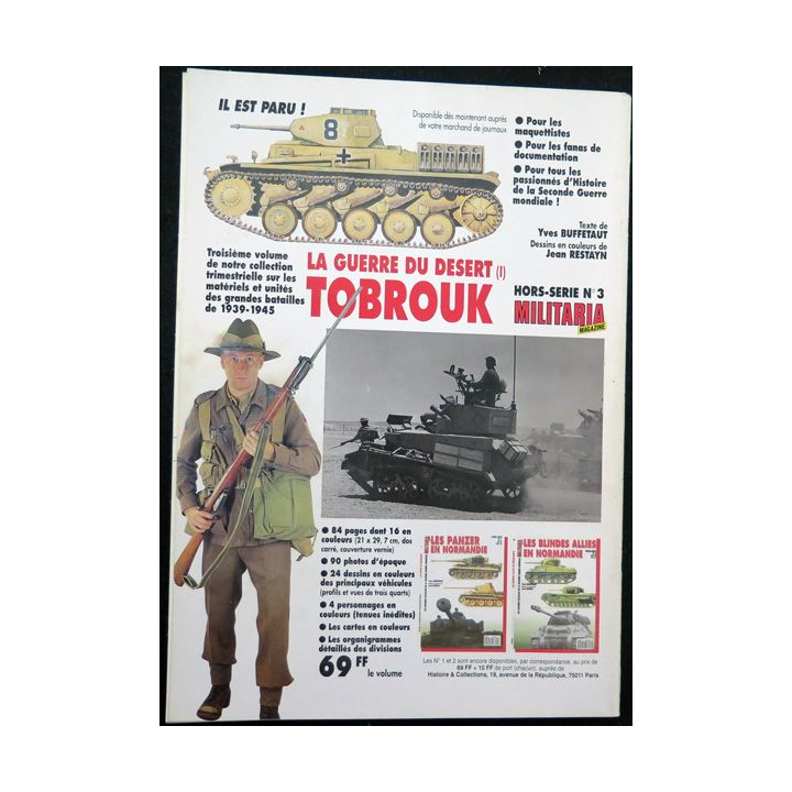 ARMES MILITARIA Magazine n° 79 sur les insignes des Spahis Indochine