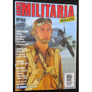 ARMES MILITARIA Magazine n° 80 de mars 1992 sur la Croix du combattant