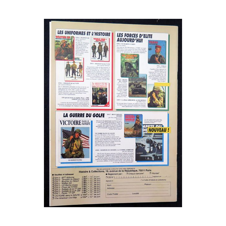 ARMES MILITARIA Magazine n° 80 de mars 1992 sur la Croix du combattant