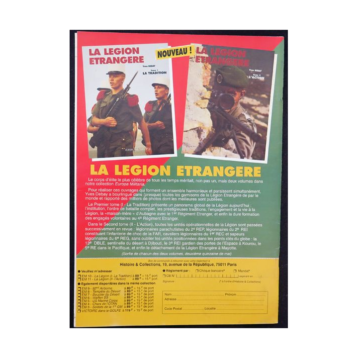 MILITARIA Magazine n° 85 de Août 1992 insignes paras en Indochine