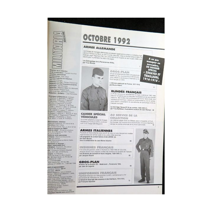 MILITARIA Magazine n° 87 insignes de la cavalerie française en 1940
