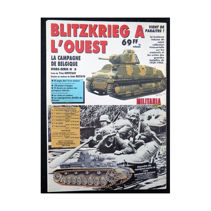 ARMES MILITARIA Magazine n° 92 de mars 1993 sur les insignes de la 19° DI