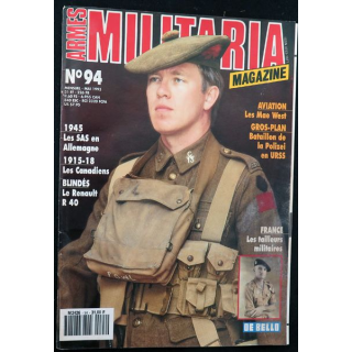 ARMES MILITARIA Magazine n° 94 de mai 1993 sur le Renault R 40